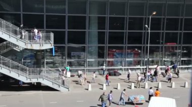 Kursky railway terminal and passengers (also known as Moscow Kurskaya railway) is one of the nine railway terminals in Moscow, Russia